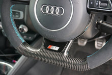 Load image into Gallery viewer, Audi A1 / S1 8X Carbon Fibre Custom Flat Bottom Steering Wheel (2010 - 2018)
