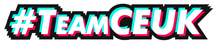 Load image into Gallery viewer, TeamCEUK Shimmer Effect Official Sticker
