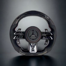 Load image into Gallery viewer, Mercedes Benz E Class Custom Carbon Fibre Steering Wheel (2022+ Models W214 +OTHER)
