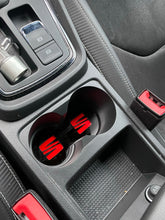 Load image into Gallery viewer, Seat Leon MK3 - Cup Holder Inserts With Logo
