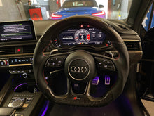 Load image into Gallery viewer, Audi A4 / S4 / RS4 B9 Carbon Fibre Custom Steering Wheel (2017+)

