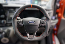 Load image into Gallery viewer, Ford Transit MSRT Leather / Carbon Fibre Custom Steering Wheel (2018 - Present)

