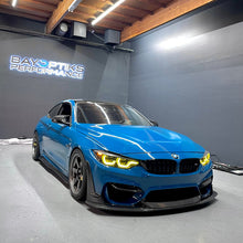 Load image into Gallery viewer, BMW M3 F80 &amp; M4 F82/F83, 4 Series F32/F33 CSL Yellow DRL Module Set | Pre-LCI &amp; LCI 2014-2020 | Xenon &amp; LCI2 Ikon Non-Adaptive | CSL Style Yellow Angel Eyes Daytime Running Lights
