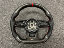 Load image into Gallery viewer, Audi A4 / S4 / RS4 B9 Carbon Fibre Custom Steering Wheel (2017+)
