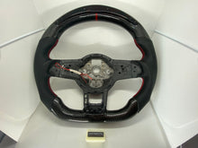 Load image into Gallery viewer, Volkswagen Polo 6C GTI / GT / R Line LED Display Carbon Fibre Steering Wheel (LED CUSTOM / 2014 - 2017 Models)
