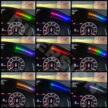 Load image into Gallery viewer, Volkswagen Polo 6C GTI / GT / R Line LED Display Carbon Fibre Steering Wheel (LED CUSTOM / 2014 - 2017 Models)

