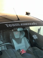 Load image into Gallery viewer, #TeamCEUK Custom Sun Strip – Two-Piece Windscreen Banner Decal
