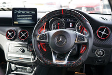 Load image into Gallery viewer, Mercedes Benz A Class W176 Facelift Custom Carbon Fibre Steering Wheel (2014 - 2018 Models)
