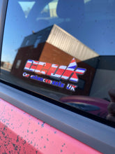 Load image into Gallery viewer, CEUK “Best of British” Union Jack Logo Sticker | Celebrate UK-Made Performance
