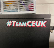 Load image into Gallery viewer, TeamCEUK Shimmer Effect Official Sticker
