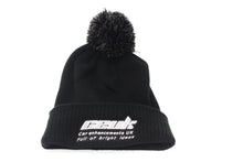 Load image into Gallery viewer, Official CEUK Winter Bobble Hat – Black Wool with Embroidered Logo | Optional Air Freshener
