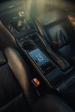 Load image into Gallery viewer, BMW E46 3 Series &amp; M3 Wireless Charging Tray 15W Qi - OEM-Style Plug &amp; Play Centre Console Charger, Retains Cup Holder (1998-2006) | INDUKTIV
