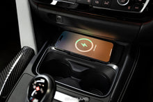 Load image into Gallery viewer, INDUKTIV 15W MagSafe Qi Wireless Charging Tray for BMW F80 M3, F82/F83 M4 &amp; F3X 3/4 Series (Pre-LCI) | OEM-Style Plug &amp; Play Centre Console Charger Retrofit | Wireless CarPlay Charging
