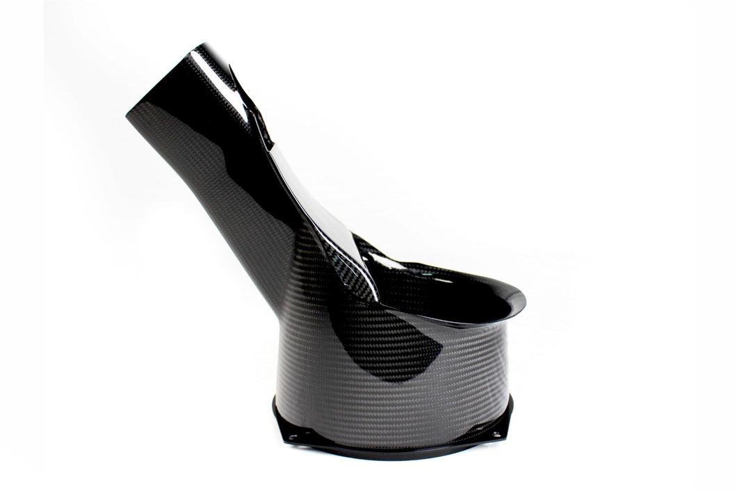 BMW E46 M3 (S54) CSL Airbox Snorkel Intake Duct by Karbonius | Carbon Fibre Prepreg Autoclave | Cold Air Feed & Ram Air | OEM-Style Fitment | Lightweight 350 g