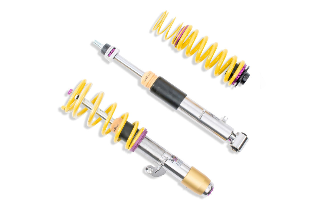 KW Variant 3 V3 Inox-Line Coilovers for BMW M3 F80 & BMW M4 F82 - Height Adjustable Suspension Kit with Independent Rebound & Compression Damping - Stainless Steel - Road & Track