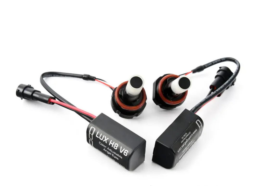 LUX H8 V6 Color Adjustable Angel Eyes