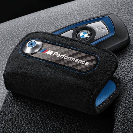 BMW F Series Genuine M Performance Alcantara Key Case 2.0 (2012-2021)