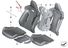 Load image into Gallery viewer, M Performance Black Model Seat Badges for BMW M4 (2014-2020, F82)
