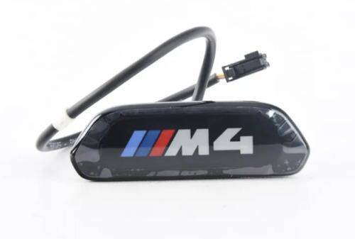 M Performance Black Model Seat Badges for BMW M4 (2014-2020, F82)