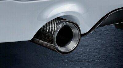 BMW M235i/M240i Carbon Fibre Exhaust Tips - Genuine M Performance Tailpipe Finishers (2014-2019, F22/F23) - Pair