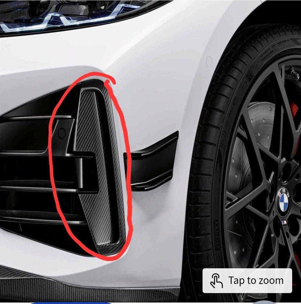M Performance Carbon Fibre Front Insert Ducts for BMW 4 Series Gran Coupe (2021+, G26)