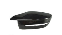 Load image into Gallery viewer, BMW M Performance Carbon Fibre Mirror Covers (RHD Only) for M3 G80/G81, M4 G82/G83, M2 G87 &amp; M240i G42 2020+ | Pre-Preg 2x2 Twill OEM-Style Mirror Caps
