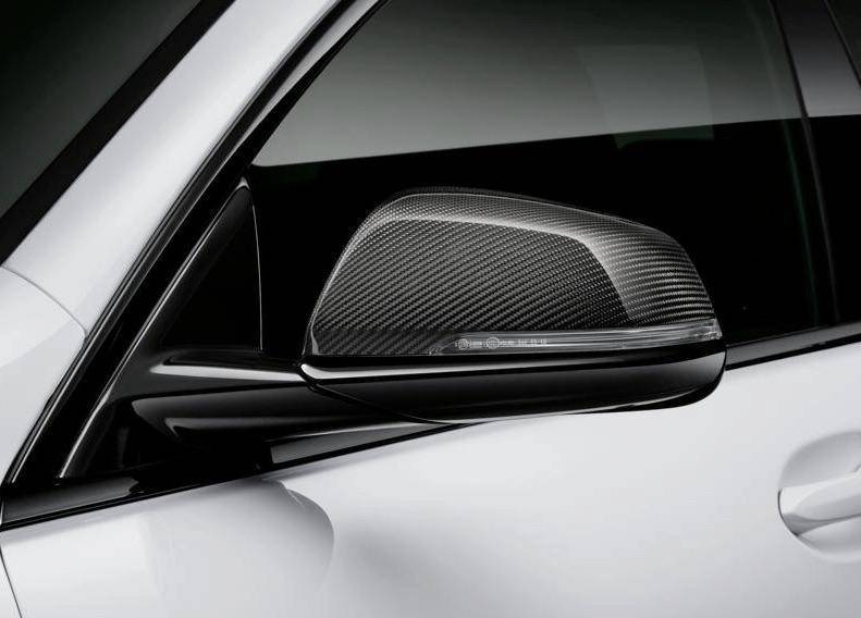 Genuine BMW M Performance Carbon Fibre Wing Mirror Covers (Pair) - OEM Replacement Caps for BMW 1 Series F40 (2019-2024), 2 Series Gran Coupe F44 (2020+), Z4 G29 (2018+) - Pre-Preg 2x2 Twill