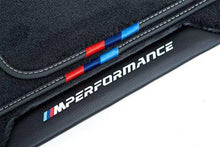 Load image into Gallery viewer, Genuine BMW M Performance Floor Mats Set of 4 for BMW X3 G01 &amp; X4 G02 (2018+) - Front &amp; Rear, Rubber-Textile Hybrid All-Weather, OEM Fit, Right Hand Drive UK
