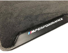 Load image into Gallery viewer, Genuine BMW M Performance Floor Mats for BMW X5 G05 (2018+) - Front &amp; Rear Set, Right-Hand Drive (RHD), OEM All-Weather Hybrid Rubber &amp; Textile
