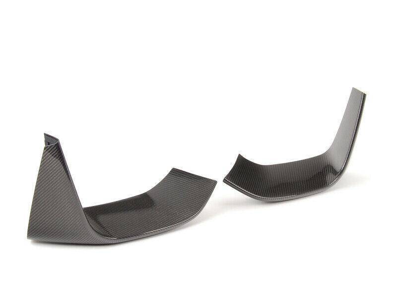Genuine BMW M Performance Carbon Fibre Front Bumper Duct Inserts (Pair) for M3 F80 2014-2019 & M4 F82/F83 2015-2020 - OEM Pre-Preg 2x2 Twill Trim
