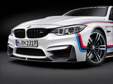 Load image into Gallery viewer, Genuine BMW M Performance Carbon Fibre Front Splitter/Lip for BMW M3 F80 (2014-2019) &amp; BMW M4 F82/F83 (2015-2020) – OEM Pre-Preg 2x2 Twill Front Spoiler
