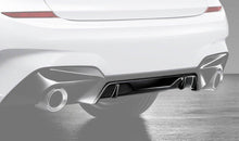 Load image into Gallery viewer, Genuine BMW M Performance Gloss Black Rear Diffuser Centre Trim for 3 Series G20 G21 (2018+, Saloon &amp; Touring) - OEM Centre Insert Only, M340i Compatible
