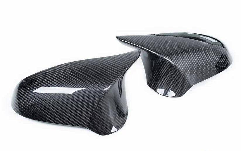 Genuine BMW M Performance Carbon Fibre Wing Mirror Covers (Mirror Caps) for BMW M2 Competition F87, M3 F80 & M4 F82 (2014–2021) – OEM Pre-Preg Carbon, Direct Replacement Pair