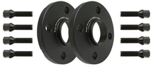 Load image into Gallery viewer, Mini Cooper 18mm Wheel Spacer Kit by BMS w/8 Black Extended Wheel Bolts
