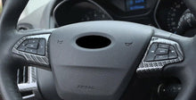 Load image into Gallery viewer, MK3.5 Focus - Carbon Fibre Look Steering Wheel Trim Surrounds (Facelift Only)
