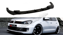 Load image into Gallery viewer, Maxton Design - Front Splitter VW GOLF MK6 GTI
