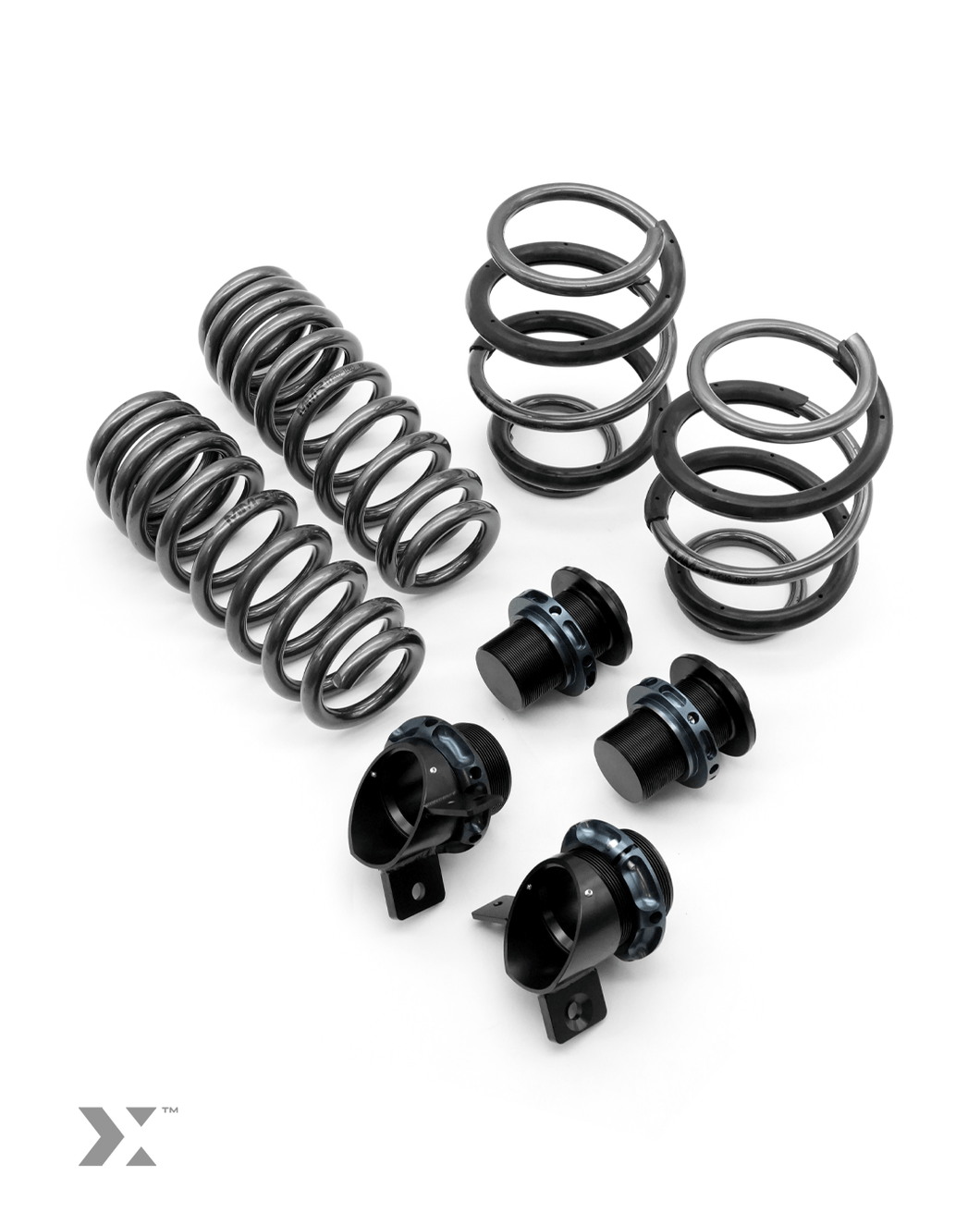 BMW M2 G87 2023+, M3 G80 2021+ & M4 G82 2021+ Height Adjustable Lowering Springs Kit (HAS) - MMX G8x Front & Rear Ride Height Adjustable