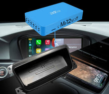 Load image into Gallery viewer, BMW 3 Series E90 E91 E92 E93 (E9X) Wireless Apple CarPlay &amp; Android Auto Retrofit Kit + Induktiv 15W Qi Charger Tray - Mr12Volt P2000-CCCMD - iDrive CCC/M-ASK MOST Plug &amp; Play, DSP EQ
