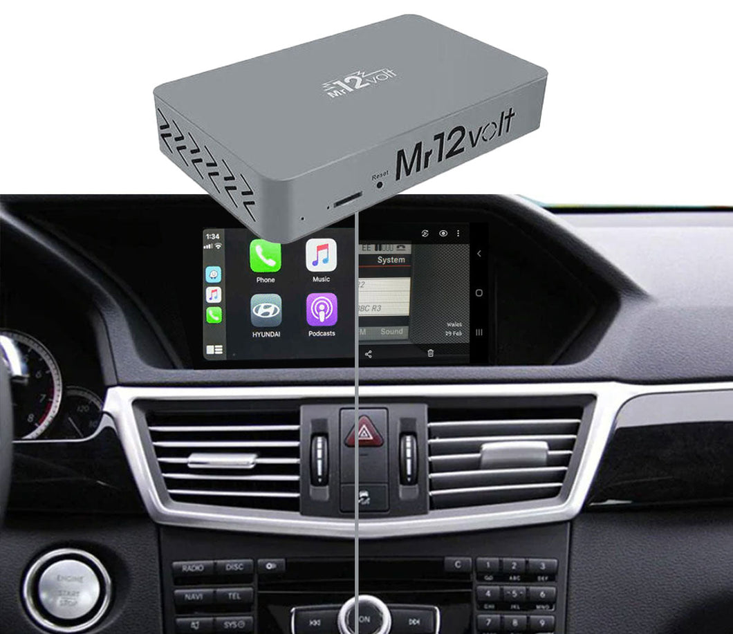 Mr12Volt Mercedes Benz High End CarPlay & AA Interface W221 NTG3.5 MOST Bus (2009-2012 facelift)