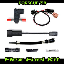 Load image into Gallery viewer, Bluetooth Plug-and-Play Flex Fuel Ethanol Content Sensor Kit for Porsche 718 (982) Cayman, Boxster, GT4 &amp; Spyder incl. GT4 RS &amp; Spyder RS, E85 Analyser
