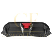 Load image into Gallery viewer, CS Style with LED Pre-Preg Carbon Fibre Rear Diffuser for BMW F90 M5 17-24
