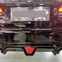 Load image into Gallery viewer, LED Style Carbon Fibre Rear Diffuser for BMW F90 M5 17-Present
