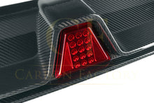 Load image into Gallery viewer, LED Style Carbon Fibre Rear Diffuser for BMW F90 M5 17-Present
