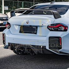 Load image into Gallery viewer, MP Style Pre-Preg Carbon Fibre Rear Diffuser Outer for BMW G87 M2 23-Present

