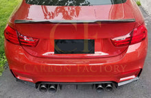 Load image into Gallery viewer, V Style Pre-Preg Carbon Fibre Rear Diffuser for BMW F80 M3 F82 F83 M4 14-20
