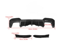 Load image into Gallery viewer, V Style Pre-Preg Carbon Fibre Rear Diffuser for BMW F97 X3M LCI 22-24
