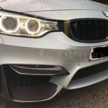 Load image into Gallery viewer, Competition Style Carbon Fibre Front Bumper Trims for BMW F80 M3 F82 F83 M4 14-20
