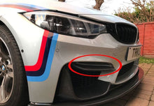 Load image into Gallery viewer, Competition Style Carbon Fibre Front Bumper Trims for BMW F80 M3 F82 F83 M4 14-20
