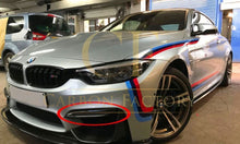 Load image into Gallery viewer, Competition Style Carbon Fibre Front Bumper Trims for BMW F80 M3 F82 F83 M4 14-20

