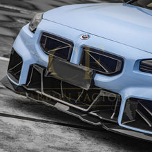 Load image into Gallery viewer, DS Style Pre-Preg Carbon Fibre Front Induction Trims for BMW G87 M2 23-Present
